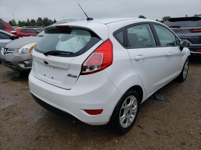 3FADP4EJ0EM160444 - 2014 FORD FIESTA SE WHITE photo 3