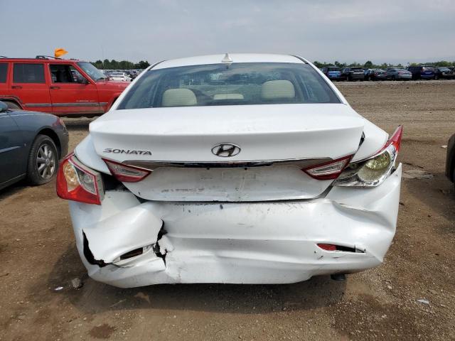 5NPEB4AC8DH774702 - 2013 HYUNDAI SONATA GLS WHITE photo 6