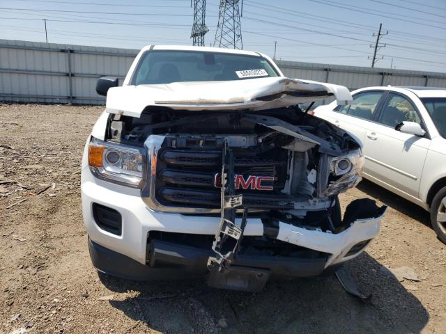 1GTH5BE30G1143103 - 2016 GMC CANYON WHITE photo 5