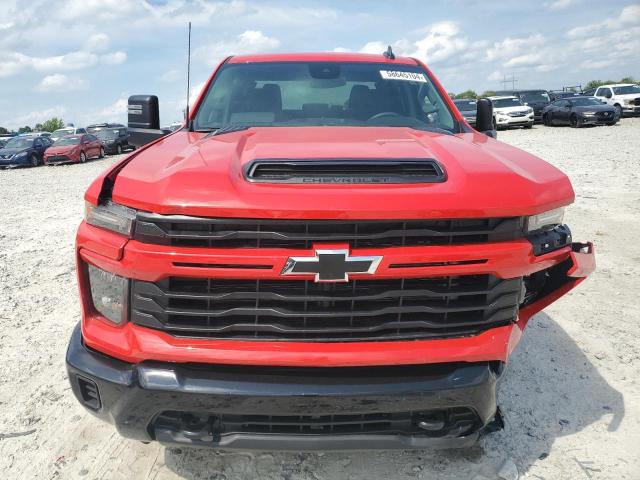 2GC4YME73R1234447 - 2024 CHEVROLET SILVERADO K2500 CUSTOM RED photo 5