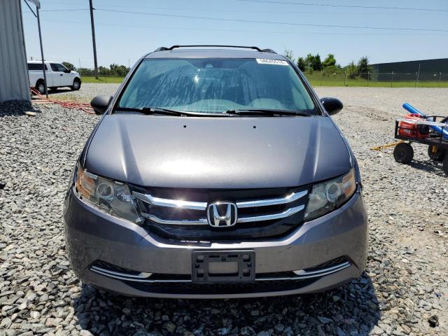 5FNRL5H60EB022321 - 2014 HONDA ODYSSEY EXL GRAY photo 5