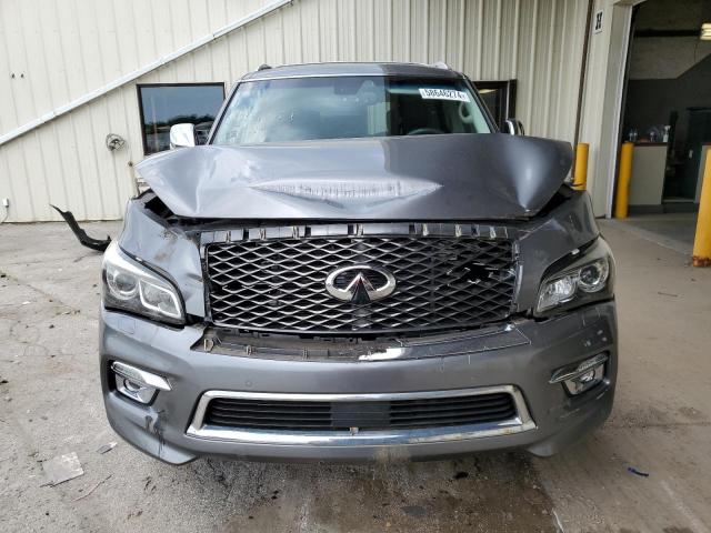 JN8AZ2NEXG9121462 - 2016 INFINITI QX80 GRAY photo 5