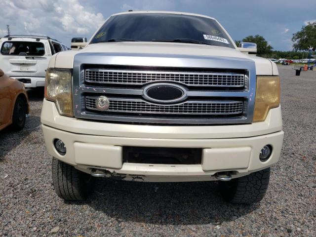 1FTPW14V49FA31125 - 2009 FORD F150 SUPERCREW WHITE photo 5