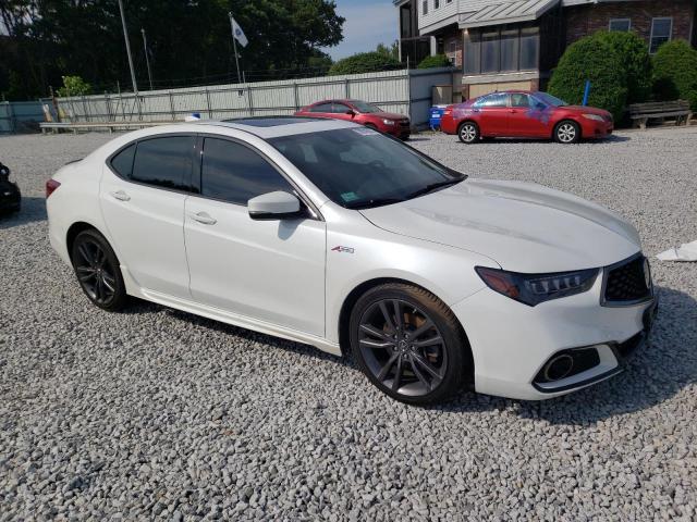 19UUB3F64JA005644 - 2018 ACURA TLX TECH+A WHITE photo 4