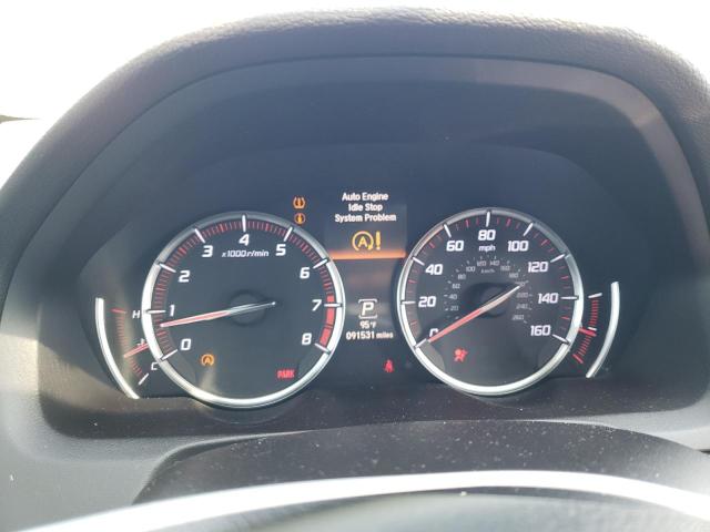 19UUB3F64JA005644 - 2018 ACURA TLX TECH+A WHITE photo 9