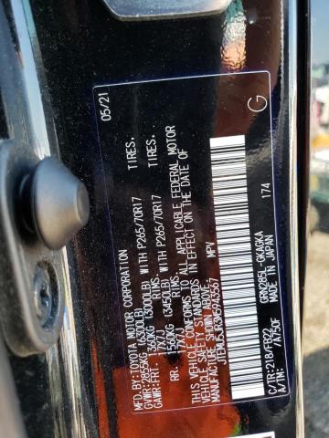 JTEMU5JR3M5943567 - 2021 TOYOTA 4RUNNER SR5/SR5 PREMIUM 黑色 照片 14