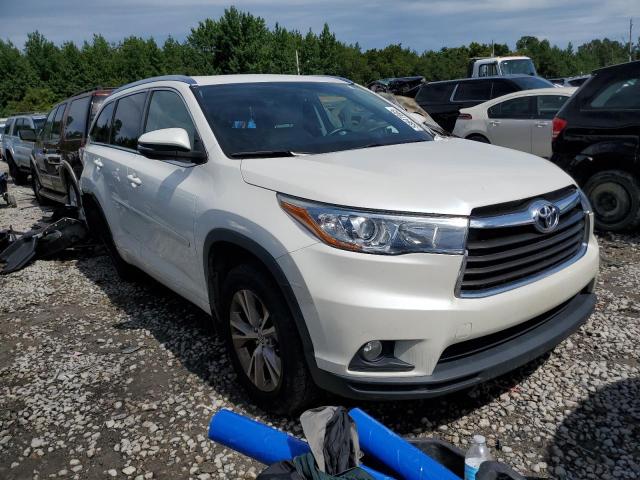 5TDKKRFH0FS059950 - 2015 TOYOTA HIGHLANDER XLE SILVER photo 4