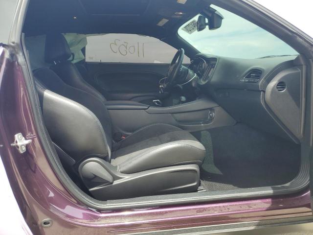 2C3CDZFJ5MH645142 - 2021 DODGE CHALLENGER R/T SCAT PACK PURPLE photo 10