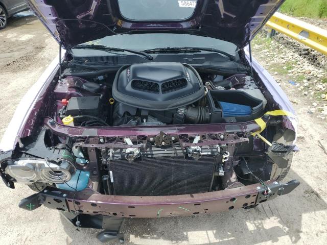 2C3CDZFJ5MH645142 - 2021 DODGE CHALLENGER R/T SCAT PACK PURPLE photo 11