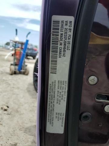 2C3CDZFJ5MH645142 - 2021 DODGE CHALLENGER R/T SCAT PACK PURPLE photo 13