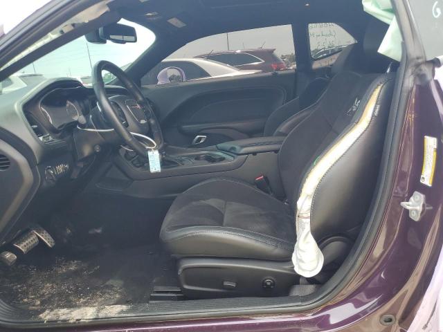 2C3CDZFJ5MH645142 - 2021 DODGE CHALLENGER R/T SCAT PACK PURPLE photo 7