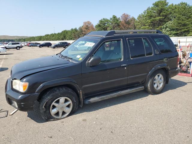 JN8DR09Y12W740435 - 2002 NISSAN PATHFINDER LE BLACK photo 1