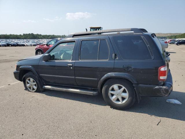 JN8DR09Y12W740435 - 2002 NISSAN PATHFINDER LE BLACK photo 2