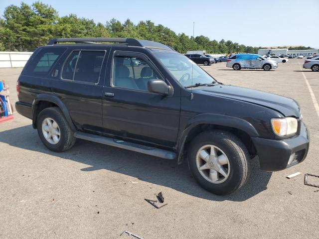 JN8DR09Y12W740435 - 2002 NISSAN PATHFINDER LE BLACK photo 4