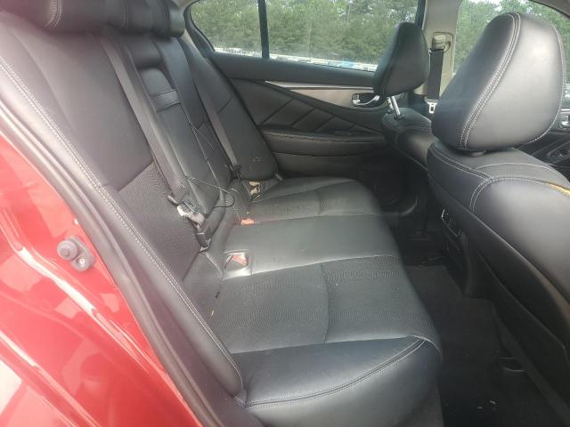 JN1BV7AP7FM341639 - 2015 INFINITI Q50 BASE RED photo 10