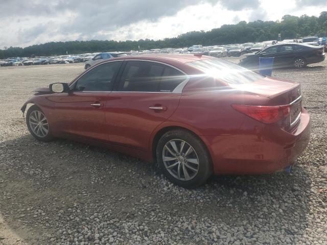 JN1BV7AP7FM341639 - 2015 INFINITI Q50 BASE RED photo 2
