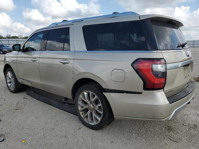 1FMJK1LT1JEA38931 - 2018 FORD EXPEDITION MAX PLATINUM CREAM photo 2