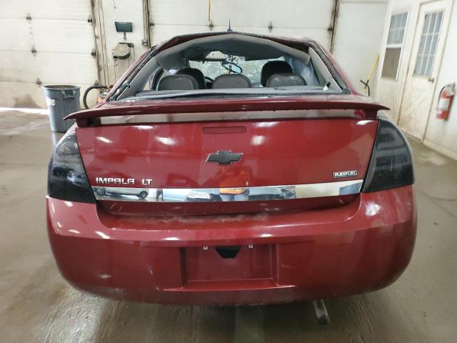 2G1WT57K391289097 - 2009 CHEVROLET IMPALA 1LT BURGUNDY photo 6