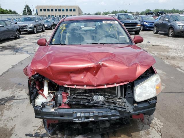 KNAFE121885528646 - 2008 KIA SPECTRA EX BURGUNDY photo 5