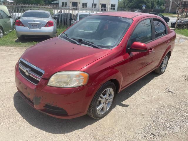 KL1TD5DE6BB119433 - 2011 CHEVROLET AVEO LS RED photo 2