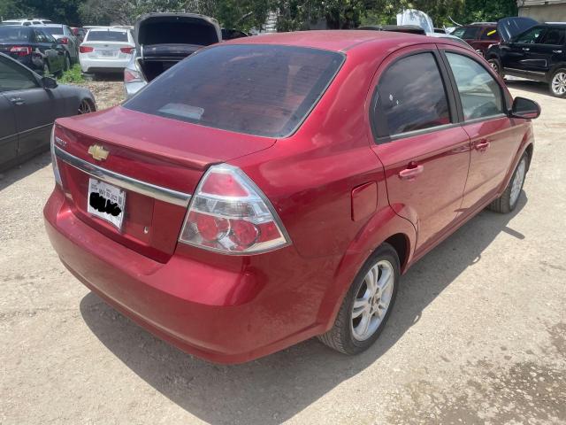 KL1TD5DE6BB119433 - 2011 CHEVROLET AVEO LS 红色 照片 4