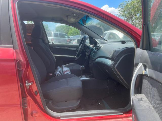 KL1TD5DE6BB119433 - 2011 CHEVROLET AVEO LS 红色 照片 5