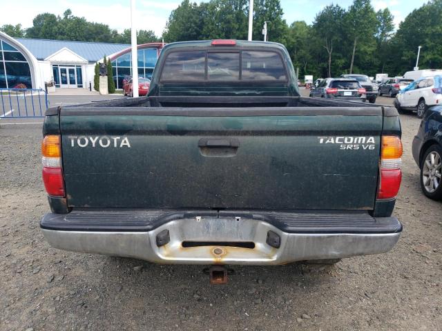 5TEWN72N24Z328572 - 2004 TOYOTA TACOMA XTRACAB GREEN photo 6