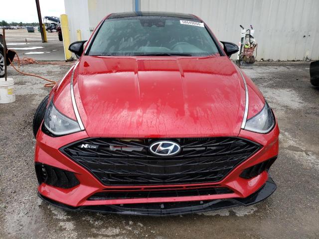 5NPEK4JC0MH125606 - 2021 HYUNDAI SONATA N LINE RED photo 5