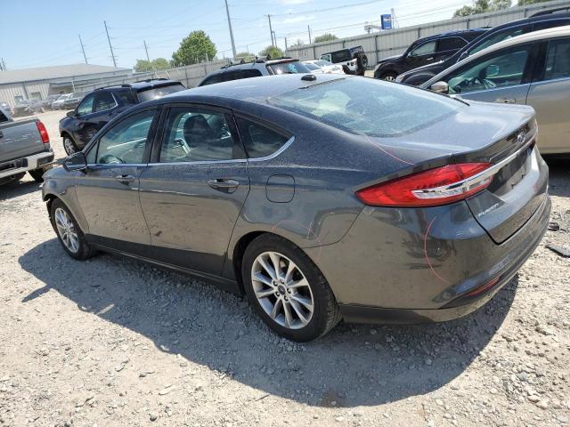 3FA6P0HD5HR153519 - 2017 FORD FUSION SE GRAY photo 2