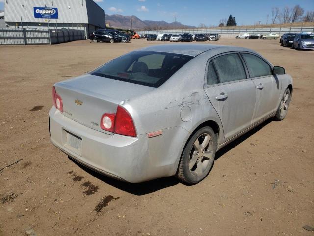 1G1ZC5EU8BF381709 - 2011 CHEVROLET MALIBU 1LT 银色 照片 4