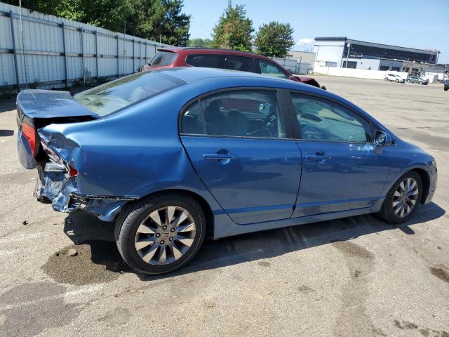 1HGFA16949L008392 - 2009 HONDA CIVIC EXL Mavi foto 3
