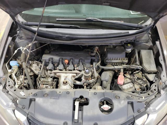 2HGFB2F94EH518705 - 2014 HONDA CIVIC EXL ყავისფერი ფოტო 11