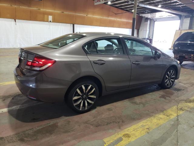 2HGFB2F94EH518705 - 2014 HONDA CIVIC EXL BROWN photo 3