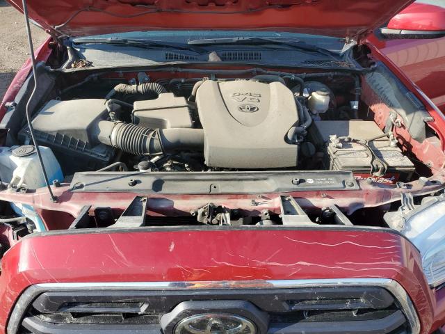 5TFCZ5AN0KX177457 - 2019 TOYOTA TACOMA DOUBLE CAB Qırmızı foto 10