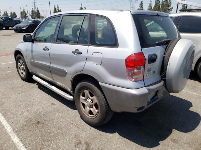 JTEGH20V926004669 - 2002 TOYOTA RAV4 SILVER photo 2