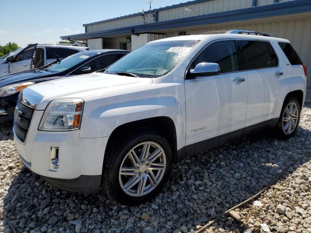 2CTFLJEY3A6354209 - 2010 GMC TERRAIN SLT WHITE photo 1