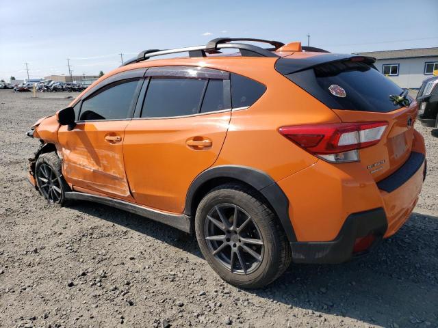 JF2GTADC6JH217508 - 2018 SUBARU CROSSTREK PREMIUM ORANGE photo 2