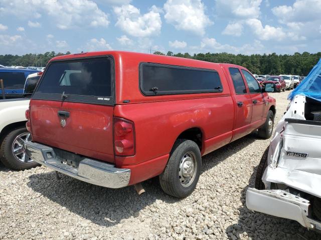 3D7KR28D67G827952 - 2007 DODGE RAM 2500 ST RED photo 3