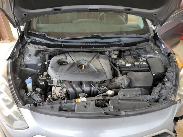 KMHD35LH8HU364254 - 2017 HYUNDAI ELANTRA GT GRAY photo 11