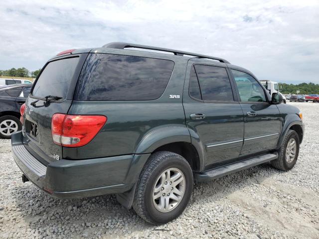 5TDZT34A07S289908 - 2007 TOYOTA SEQUOIA SR5 GREEN photo 3