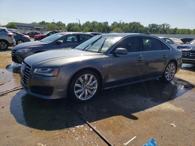 WAU44AFD6HN012865 - 2017 AUDI A8 L QUATTRO GRAY photo 1