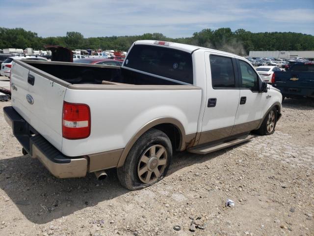 1FTPW14V06KC91251 - 2006 FORD F150 SUPERCREW WHITE photo 3