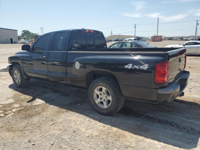 1D7HW42N65S205017 - 2005 DODGE DAKOTA SLT BLACK photo 2