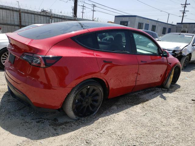 7SAYGAEE5NF352012 - 2022 TESLA MODEL Y RED photo 3