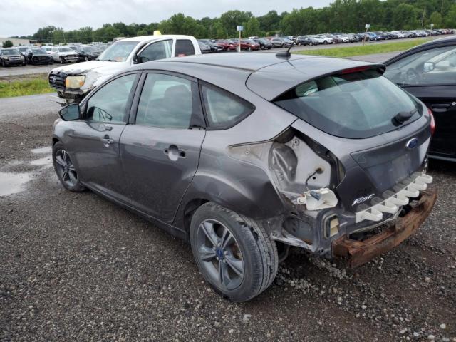 1FADP3K21EL210101 - 2014 FORD FOCUS SE GRAY photo 2