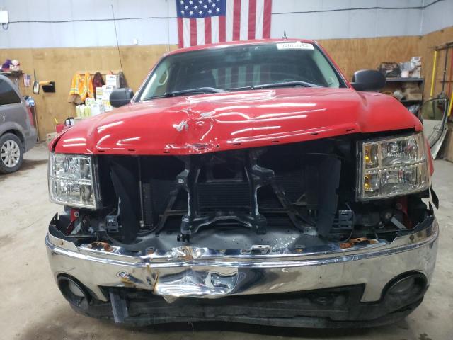 2GTEK133881308965 - 2008 GMC SIERRA K1500 RED photo 5