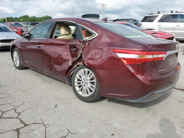 4T1BD1EB7EU026541 - 2014 TOYOTA AVALON HYBRID BURGUNDY photo 2