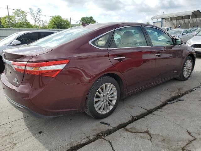 4T1BD1EB7EU026541 - 2014 TOYOTA AVALON HYBRID BURGUNDY photo 3