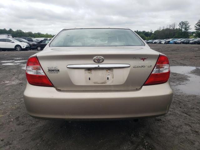 4T1BE30K74U796902 - 2004 TOYOTA CAMRY LE GOLD photo 6