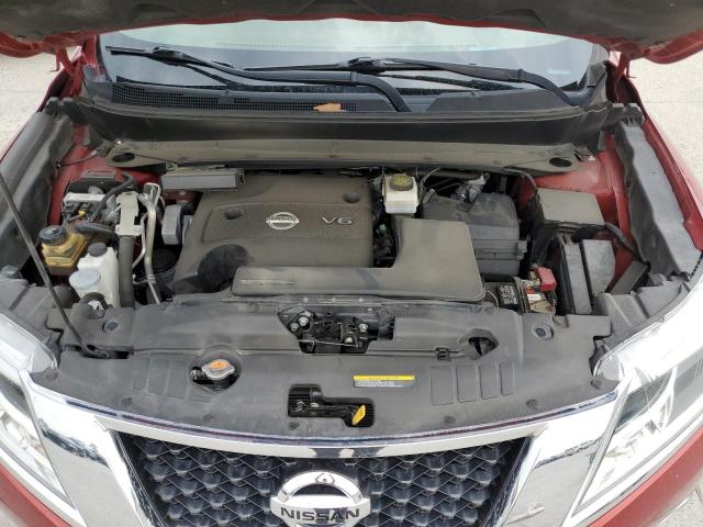 5N1AR2MN7EC638498 - 2014 NISSAN PATHFINDER S RED photo 12